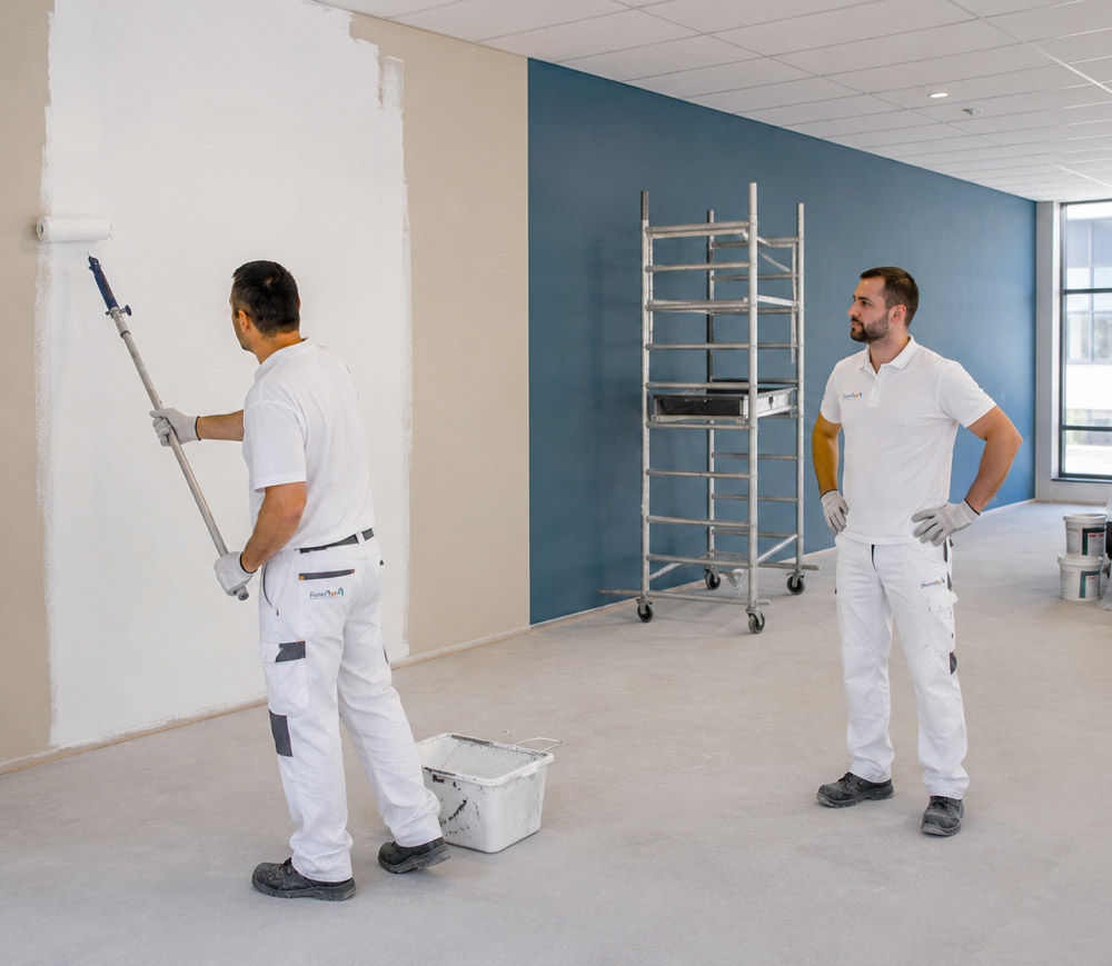 Travaux de peinture pour les entreprises à Genève et en Suisse